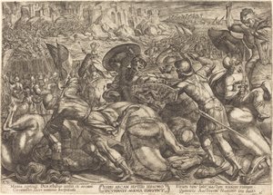 De inname van de stad Jericho door Antonio Tempesta