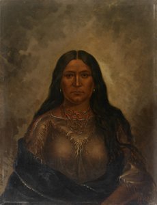 Chan-ku-wash-te-mine Goede Weg Vrouw, ca. 1887 door Antonio Zeno Shindler