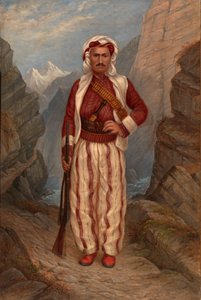 Koerdische man, ca. 1893