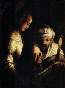 Judith en haar dienstmaagd