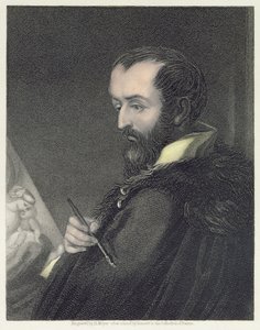 Zelfportret, gegraveerd door Henry Meyer, gepubliceerd door William Mackenzie door Antonio da Correggio