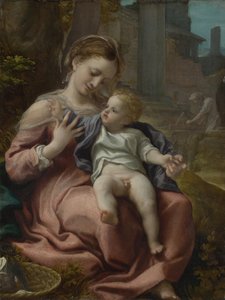 De Madonna van de mand