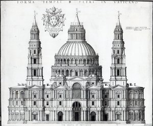 Plan voor Sint-Pieter, Rome