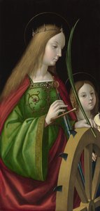 Sint-Catharina van Alexandrië door Antonio da Solario