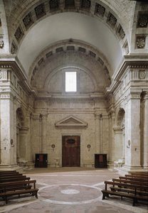 Interieur van de kerk van San Biagio