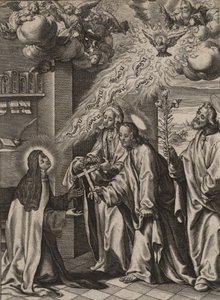 Het visioen van St. Theresa, 1570-1604