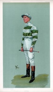 John Evelyn Watts, Britse jockey, 1903 door Ao