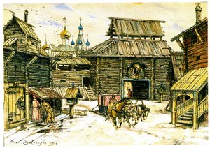 Oud Moskou. De Houten Stad, 1902