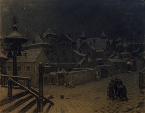De herenhuizen van de bojaren slapen