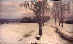 Een vleugje lente door Apollinari Mikhailovich Vasnetsov