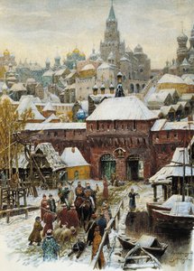 Moskou in de 17e eeuw, eind 19e - begin 20e eeuw