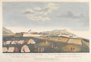Fort Royal, Guadeloupe, 1759 door Archibald Campbell
