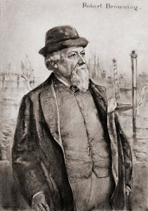 Robert Browning door Archibald Standish Hartrick
