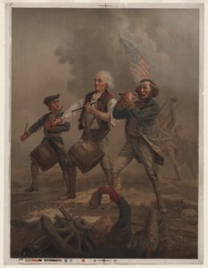 Yankee Doodle 1776, c.1876 door Archibald Willard