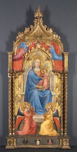 Maagd en Kind met Engelen, 1405
