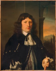Portret van een heer, halve figuur naar rechts