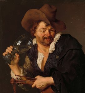 De vrolijke violist
