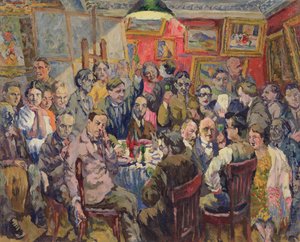 Moskou kunstenaars, 1927