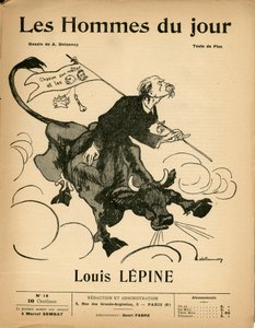 Omslag van Les Hommes du jour, nummer 15 door Aristide Delannoy