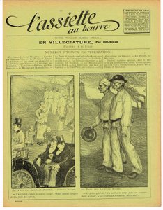 Omslag van The Butter Plate, Satirisch in Kleuren