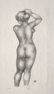 Naakt door Aristide Maillol