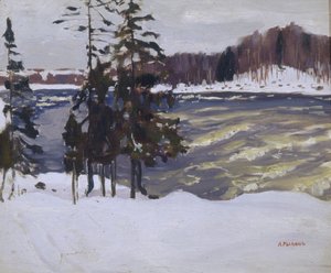 Imatra, 1912 door Arkadij Aleksandrovic Rylov