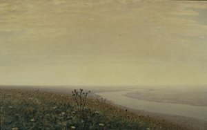 De Dnjepr-rivier in de ochtend, 1881 door Arkhip Ivanovich Kuindzhi