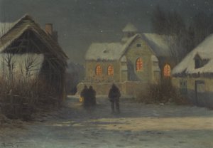 Middernachtmis, Kerstnacht in Bertincourt, Champagne