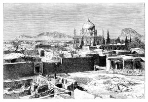 Kandahar, Afghanistan, 1895 door Armand Kohl