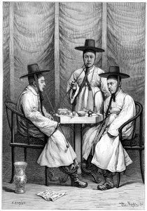Koreaanse mandarijnen, 1895