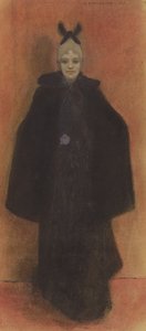 Elegante staand, 1893 door Armand Rassenfosse