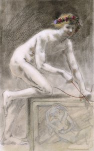 Eros door Armand Rassenfosse