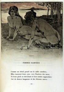 Illustratie door Armand Rassenfosse voor het gedicht 
