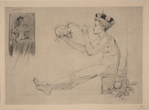 De Koketterie door Armand Rassenfosse