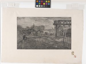 La Gare De Valmondois door Armand Séguin