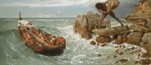 Odysseus en Polyphemus, 1896