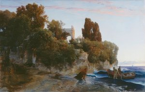 Kasteel aan zee (Moord in het kasteel). 1859