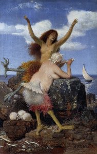 Sirenen. 1875 door Arnold Böcklin