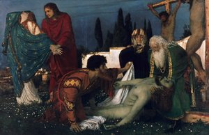 De Graflegging door Arnold Böcklin