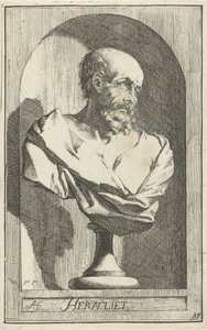 Borstbeeld van Heraclitus