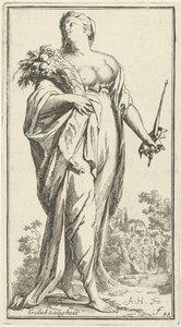 Personificatie van gelukzaligheid door Arnold Houbraken