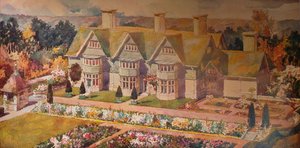 Huis in Troon, Ayrshire door Arnold Mitchell