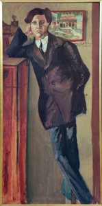 Alban Berg door Arnold Schönberg