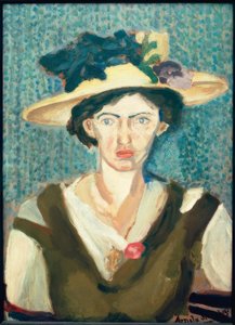 Marie Pappenheim door Arnold Schönberg