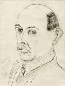 Zelfportret door Arnold Schönberg