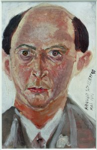 Zelfportret door Arnold Schönberg