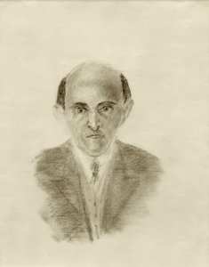 Zelfportret door Arnold Schönberg