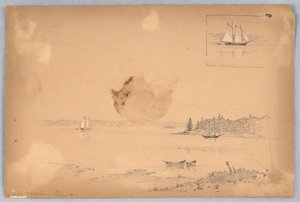 Bar Harbor, Maine door Arnold William Brunner