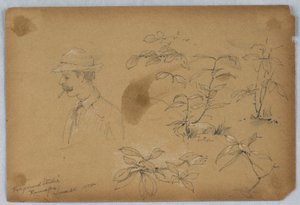 Voorgrondstudies, Ramapo door Arnold William Brunner