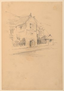 Huis aan een straat
